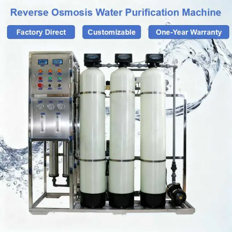 Equipos avanzados de purificación de agua para un agua limpia y segura